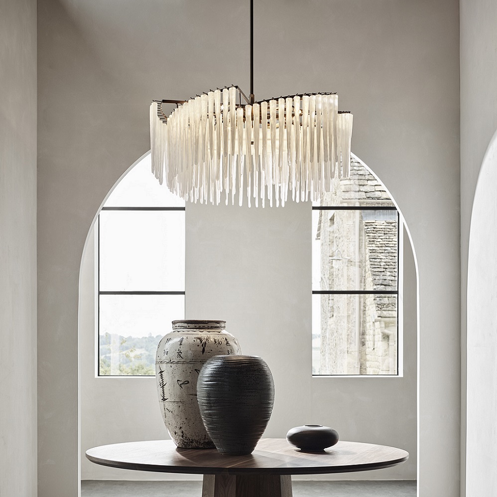 Ice Chandelier One Tier by Bella Figura | Kartar & Seibo