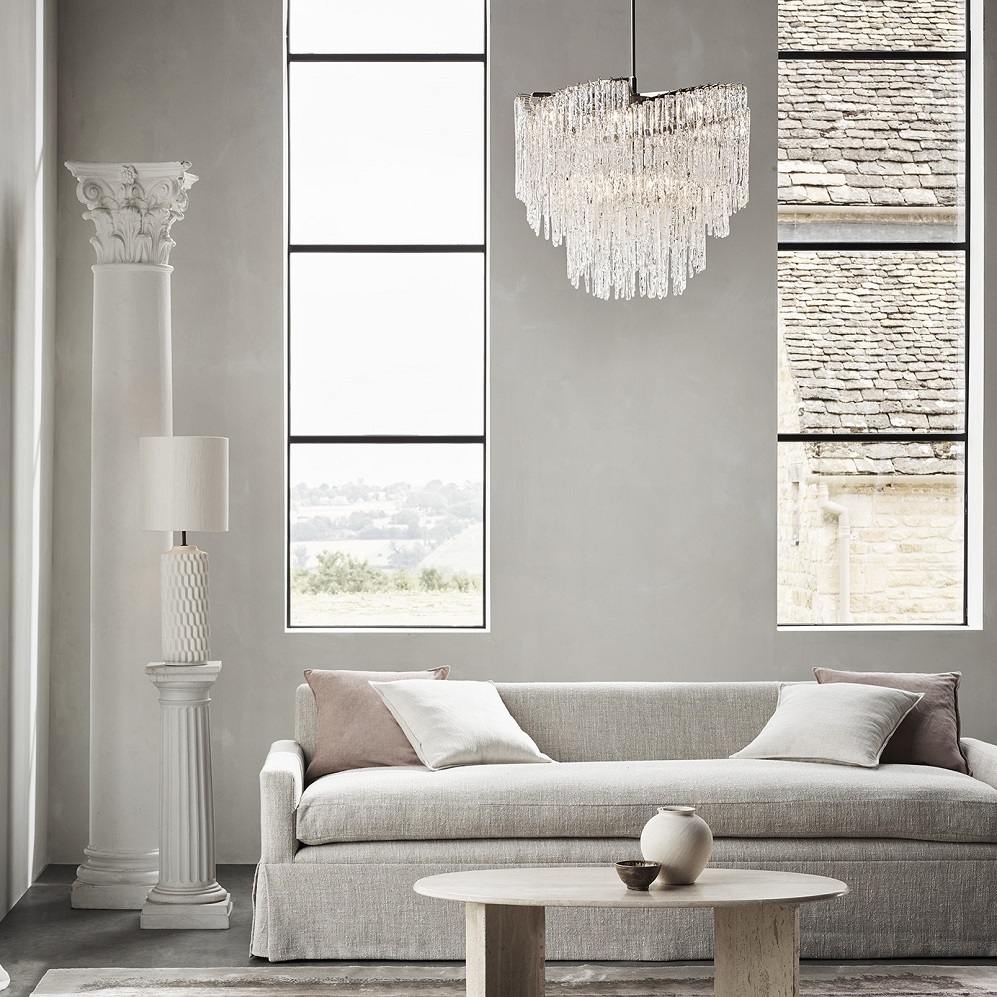 Ice Chandelier Two Tier by Bella Figura | Kartar & Seibo