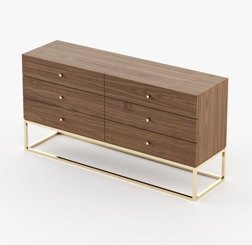 Ester 6 Drawer Chest of Drawers by Laskasas | Kartar & Seibo
