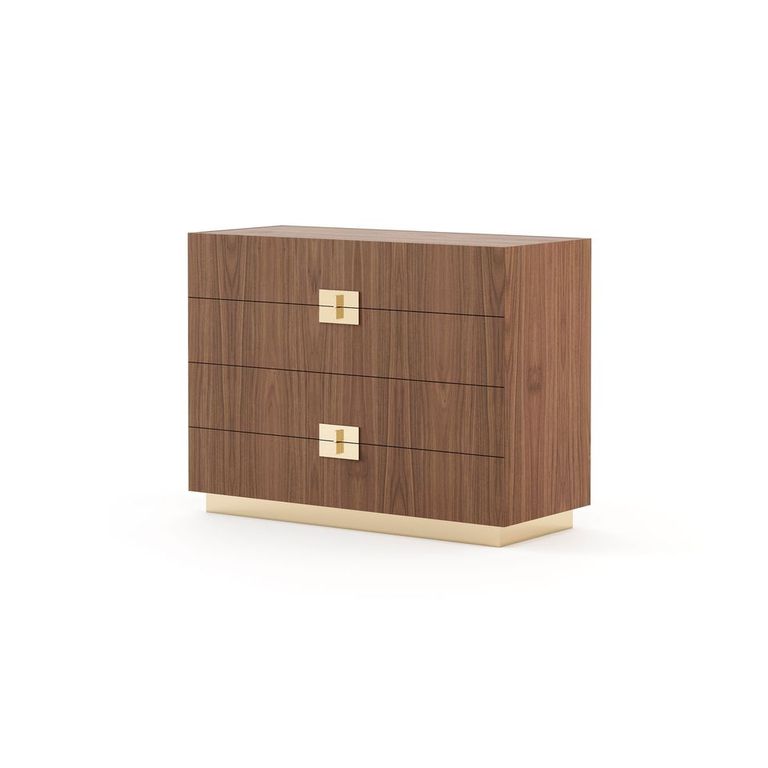 Lady Chest of 4 Drawers Marble Top by Laskasas | Kartar & Seibo