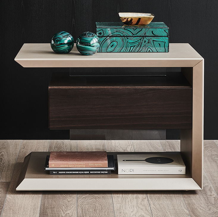 Cattelan Italia Biagio Reversible Nightstand - Customisable | Kartar & Seibo