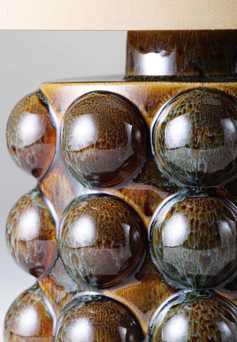 Boublé Lamp in Ractive Moss by Porta Romana | Kartar and Seibo 