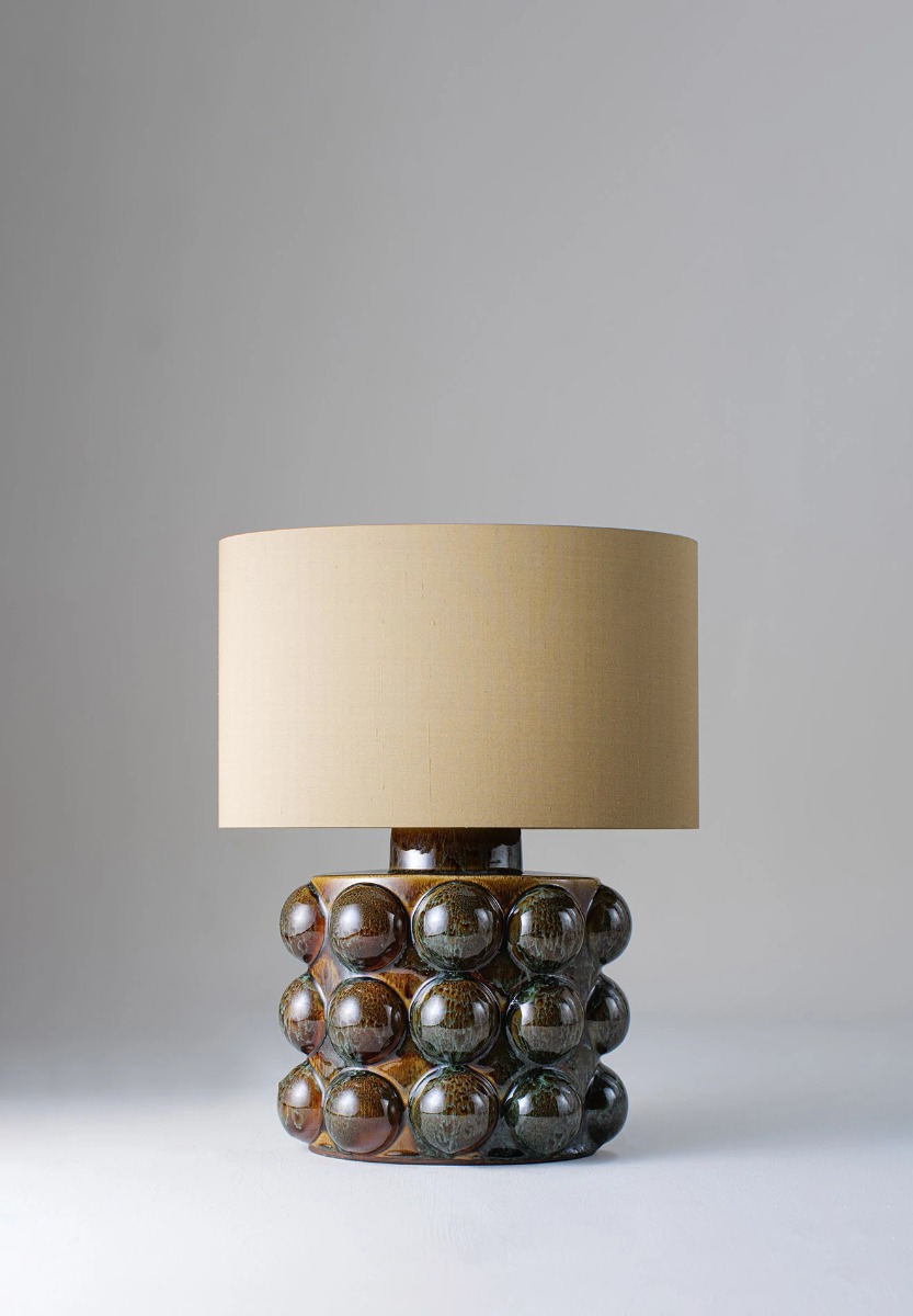 Boublé Lamp in Ractive Moss by Porta Romana | Kartar and Seibo 