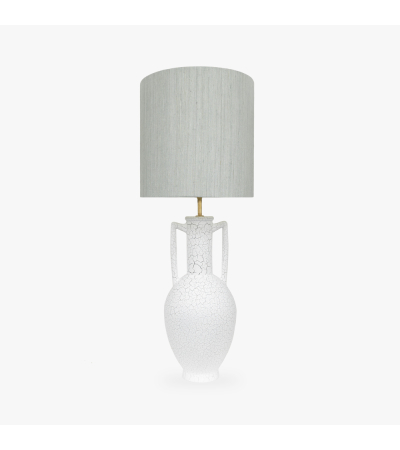Amphora Table Lamp by Bella Figura | Kartar & Seibo | Crackle Ceramic