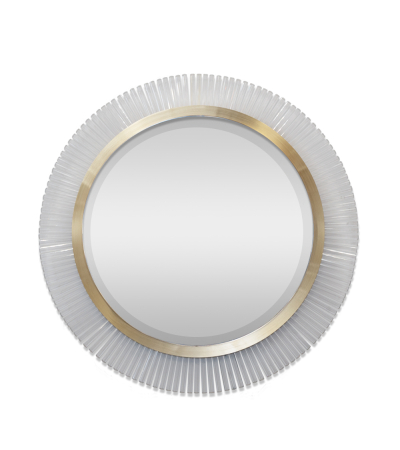 Belgrave Square Straight LED Mirror by Bella Figura | Kartar & Seibo