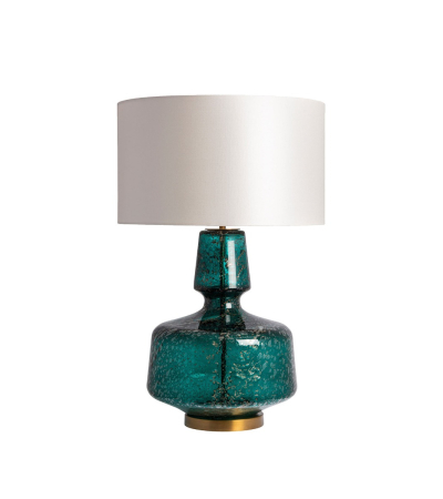 Adora Table Lamp in Teal by Heathfield & Co | Kartar and Seibo 