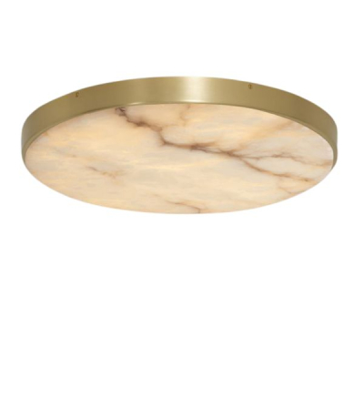 Anvers Ceiling Mounted Light in Satin Brass by CTO | kartar & Seibo 