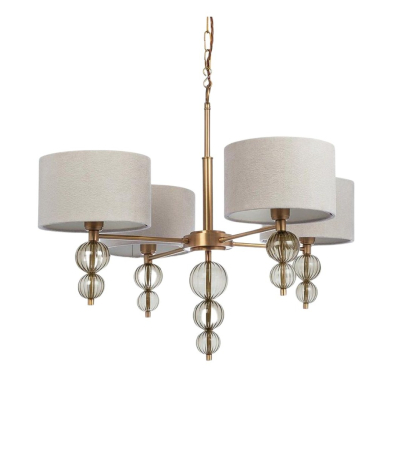 Alette Smoke Chandelier by Heathfield & Co | Kartar & Seibo 
