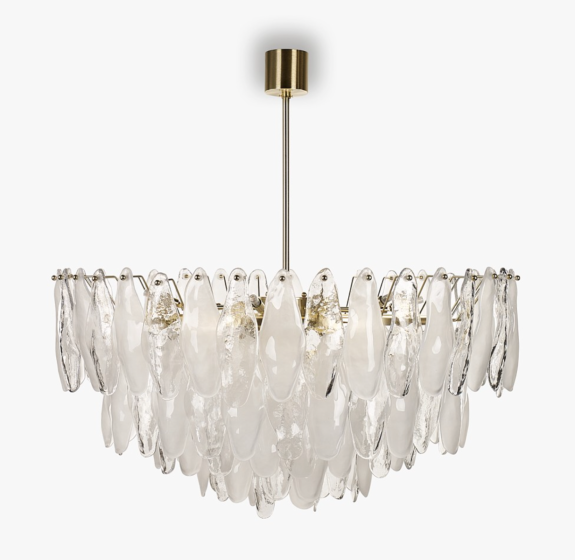 Spectre Round Chandelier by Bella Figura | Kartar & Seibo