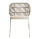 Kodo Dining Chair with Almond Seat Cushion - Customisable by Vincent Sheppard | Kartar & Seibo 