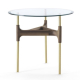 Porada Joint Glass Side Table - Customisable | Kartar & Seibo