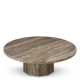 Eichholtz x The Met Florence Coffee Table - Silver Travertine