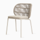 Kodo Dining Chair with Almond Seat Cushion - Customisable by Vincent Sheppard | Kartar & Seibo 