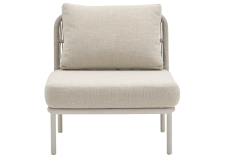Vincent Sheppard Kodo Modular Sofa Center with Almond Seat and Back Cushion by Vincent Sheppard| Kartar & Seibo