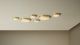Anvers Small Ceiling Mounted Satin Brass