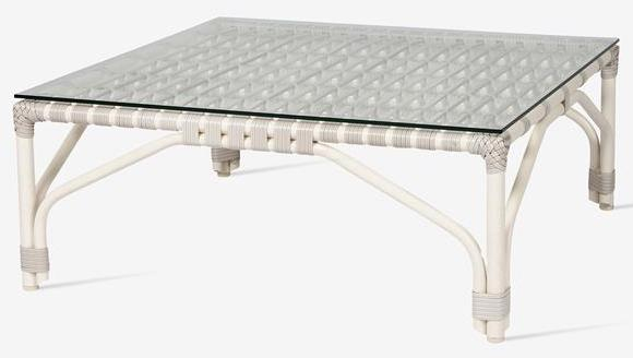 Lucy Off White Ottoman Coffee Table by Vincent Sheppard Kartar