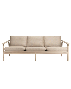David Lounge Sofa 3 Seater with 3 Seat and 3 Back Almond Cushions by Vincent Sheppard| Kartar and Seibo 