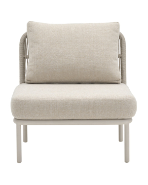 Vincent Sheppard Kodo Modular Sofa Center with Almond Seat and Back Cushion by Vincent Sheppard| Kartar & Seibo