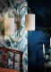 Bronte Antique Brass Wall Light by Heathfield & Co | Kartar and Seibo 
