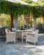 Safi Dining Chair with Seat Cushion in Almond by Vincent Sheppard | Kartar and Seibo 