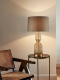Antero Lamp in Amber Smoke by Heathfield & Co | Kartar & Seibo