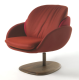 Porada Opium Swivel Armchair - Customisable | Kartar & Seibo