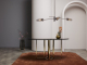Axis Satin Brass Pendant