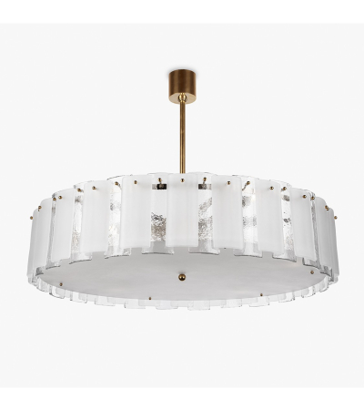Lunar Round Chandelier by Bella Figura | Kartar & Seibo