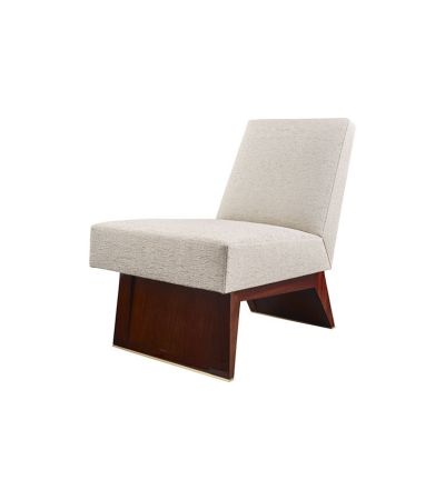 Wedge Slipper Chair by Baker Furniture | Kartar and Seibo