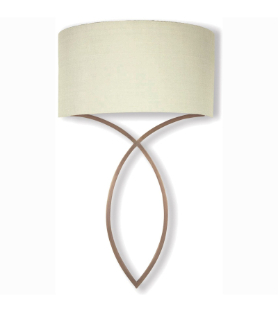 Nicolas Wall Light in Antiqued Brass by Porta Romana | Kartar and Seibo 