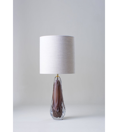 Avocado Large Lamp in Hickory by Porta Romana | Kartar & Seibo