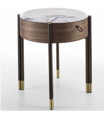 Porada Bayus Tondo 44 Night Table - Customisable by Porada | Kartar & Seibo