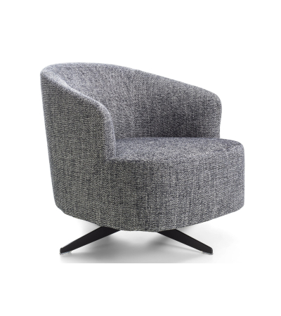 Porada Copine Swivel Armchair - Customisable | Kartar & Seibo