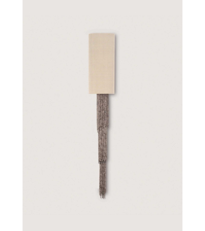 Halley wall Light in Burnt Silver by Porta Romana | Kartar & Seibo 