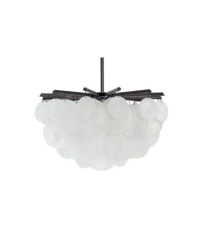 Nimbus Round Medium Pendant Bronze