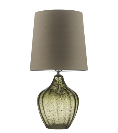 Vivienne Medium Green Table Lamp by Heathfield & Co | Kartar and Seibo