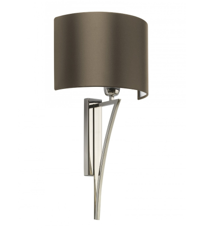 Yves Nickel Wall Light by Heathfield & Co | Kartar and Seibo