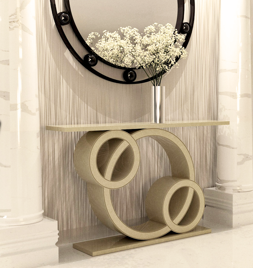Unusual outlet console tables