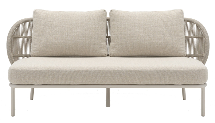 Kodo Deep Sofa with Almond Seat Cushion & 2 Back Cushions - Customisable by Vincent Sheppard| Kartar & Seibo