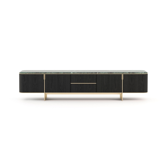 Dean TV Cabinet with Marble Top by Laskasas | Kartar & Seibo