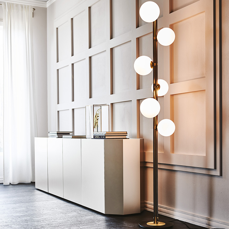 Cattelan Italia Planeta Floor Lamp - Customisable | Kartar & Seibo