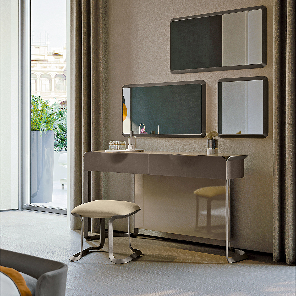 Milano Dressing Table by Turri | Kartar and Seibo 