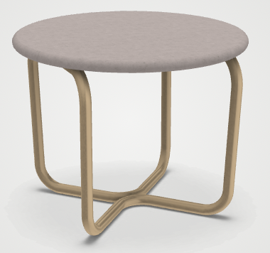 Sling Coffee Table Ottone Steel Piano Purple Grey Concrete