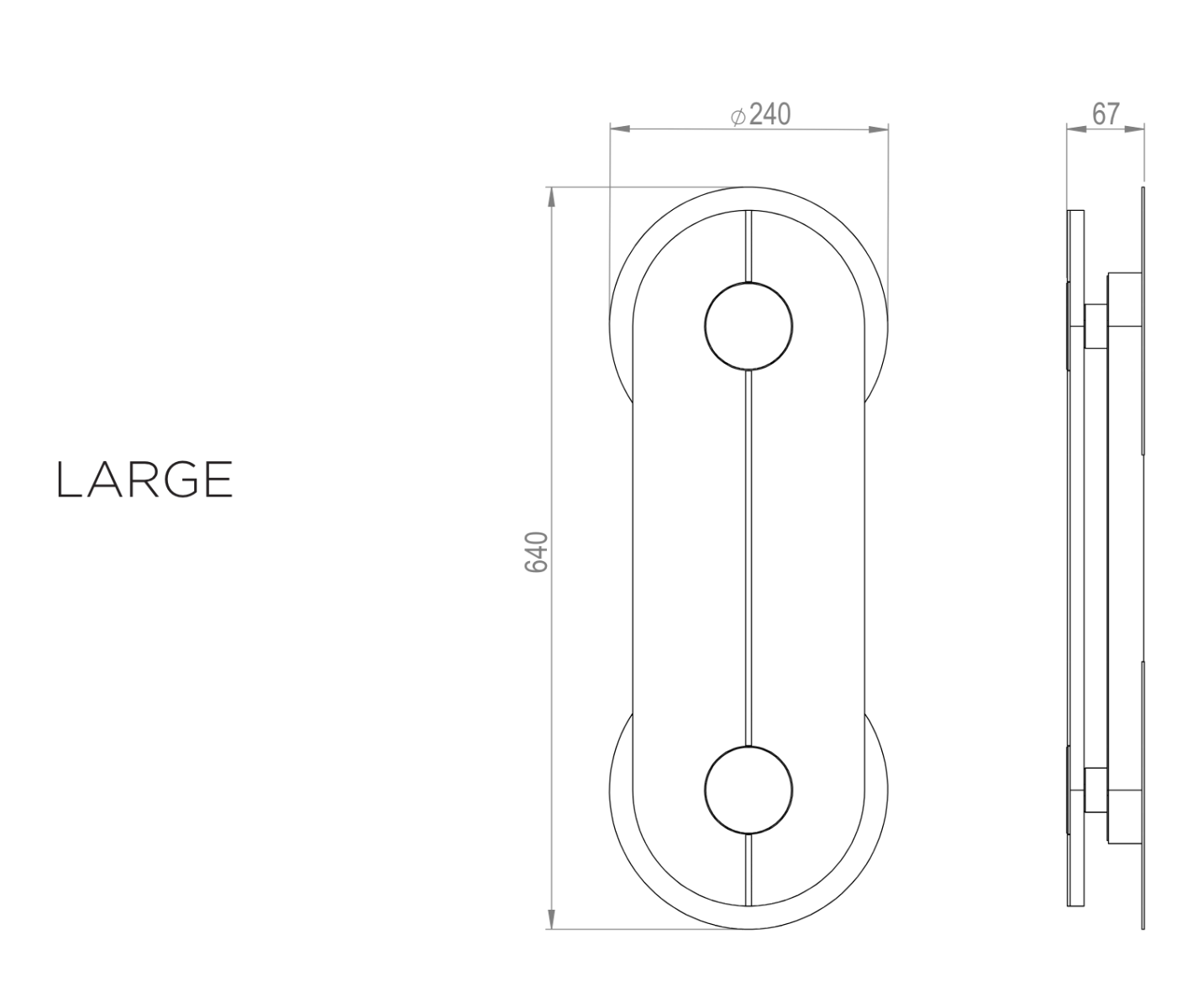 Brace Wall Light by Bert Frank | Style Our Home