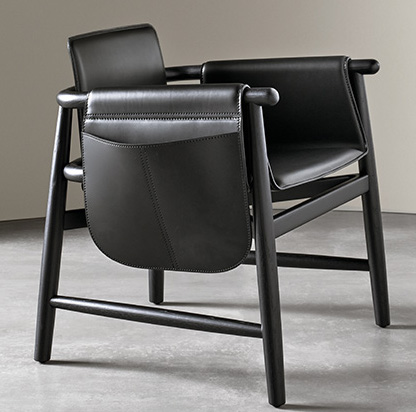  Tereinsa Kuoio Lounge Small Armchair - Customisable by Meridiani | Kartar and Seibo