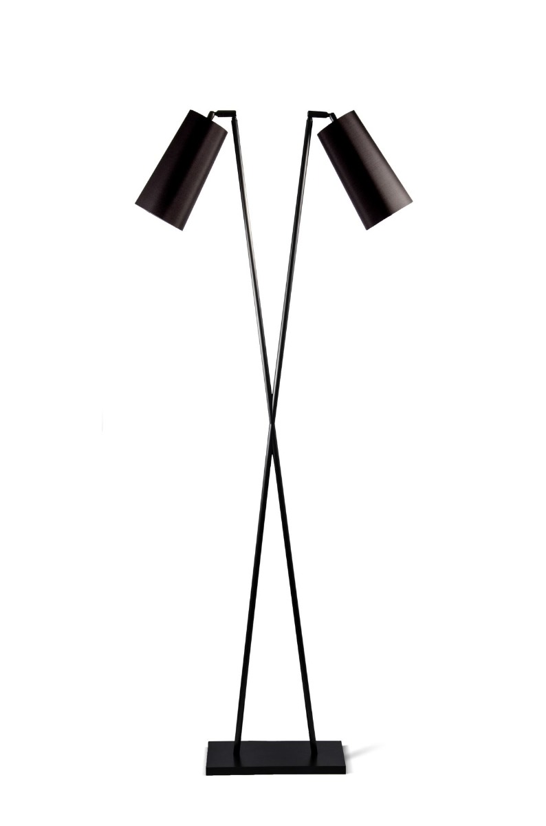 Motu Bronze Floor Lamp by Porta Romana | Kartar and Seibo 
