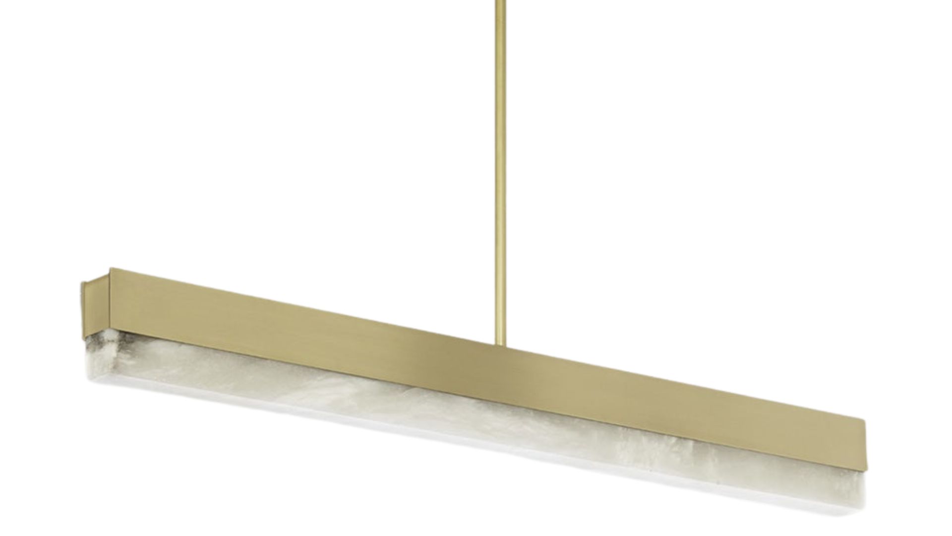 Artés Satin Brass 900 Pendant by CTO Lighting | Kartar & Seibo