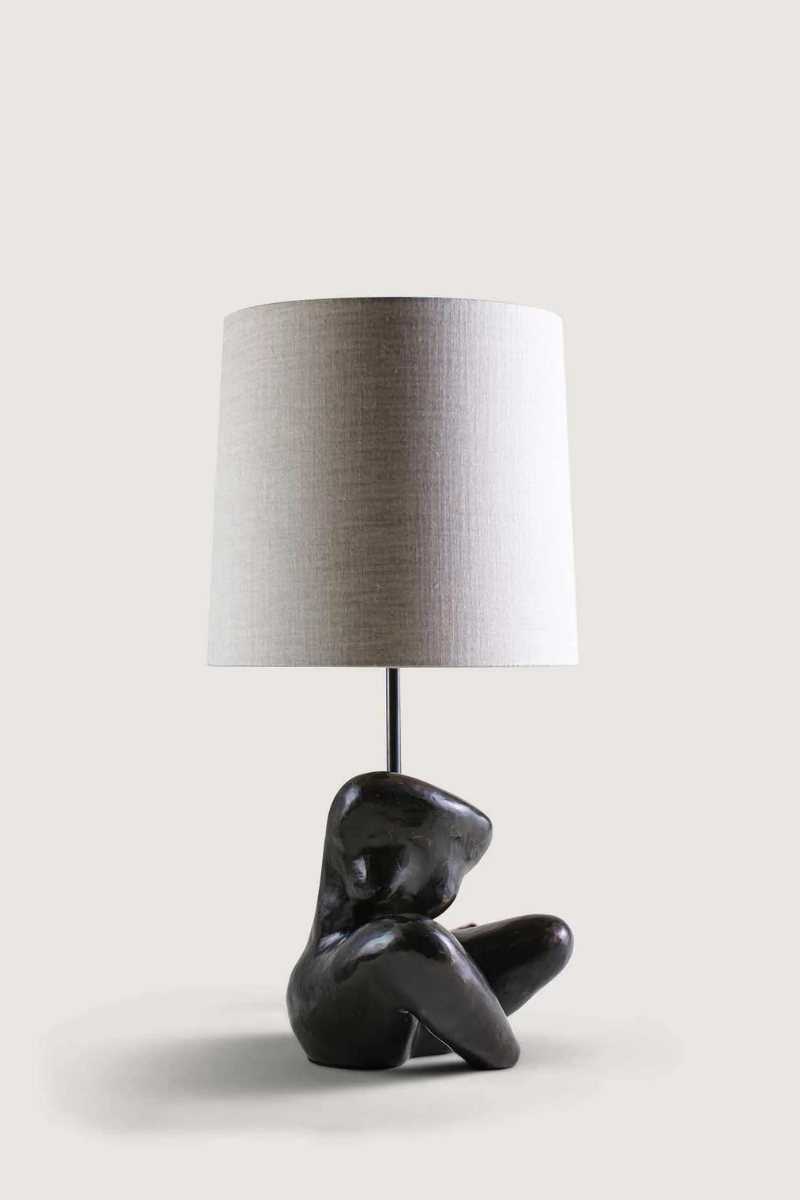 Agnes Bronze Lamp by Porta Romana | Kartar and Seibo 