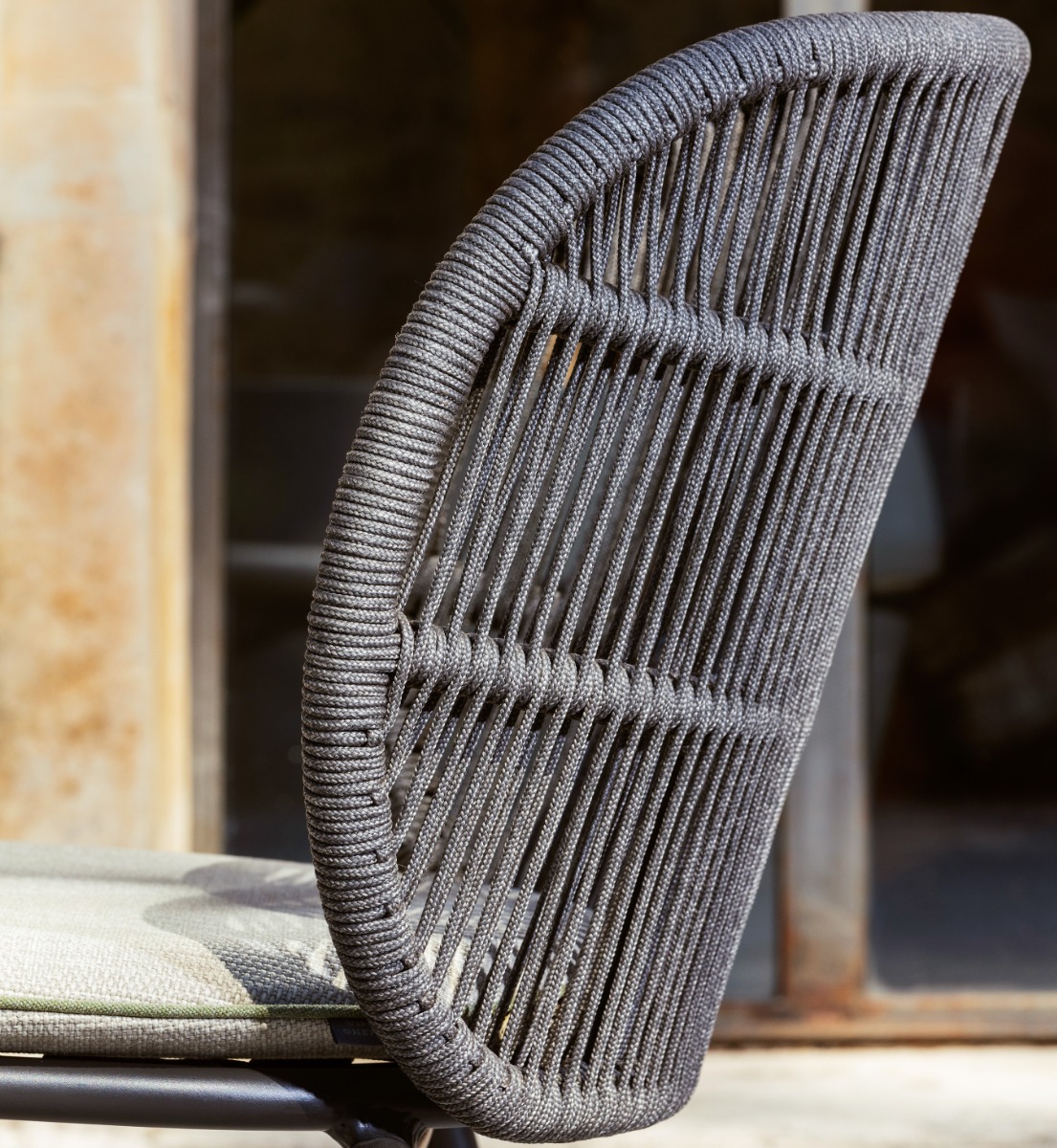 Kodo Dining Chair with Almond Seat Cushion - Customisable by Vincent Sheppard | Kartar & Seibo 